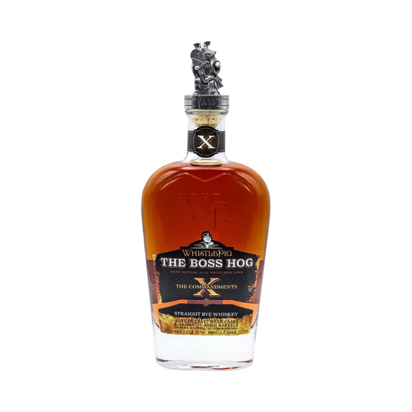 WhistlePig The Boss Hog X: The Commandments Straight Rye Whiskey