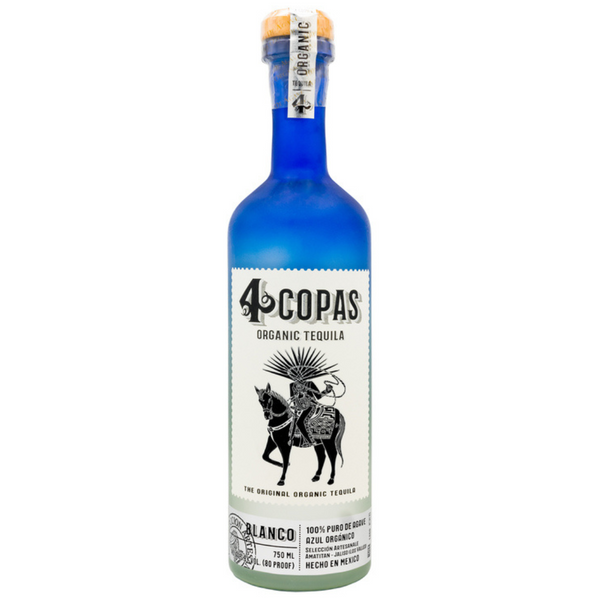 4 Copas Blanco Tequila