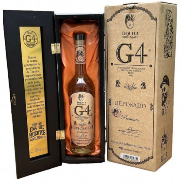 G4 Reposado de Madera Dia de Muertos Limited Edition Tequila