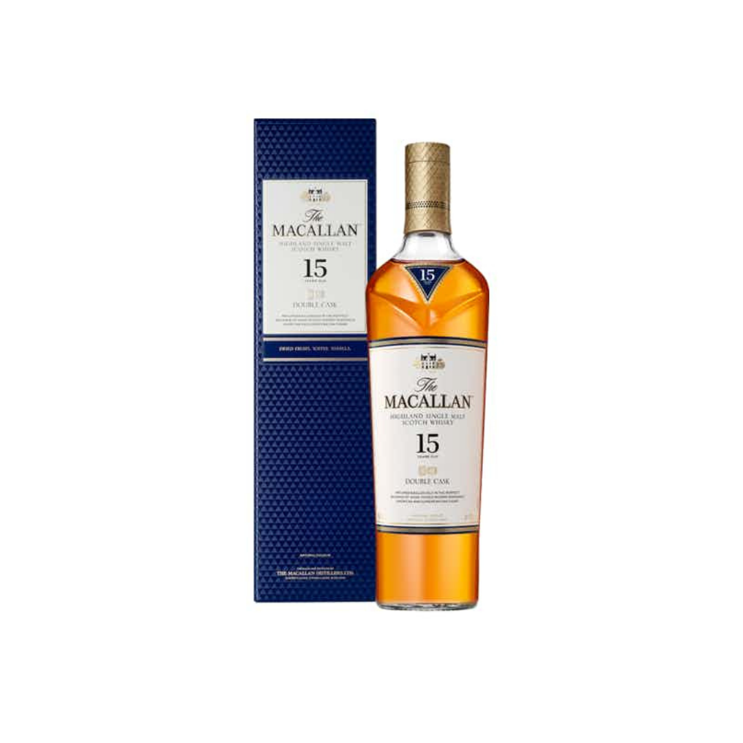 The Macallan Double Cask 15 Year Old Single Malt Scotch The Macallan Double Cask 15 Year Old Single Malt Scotch