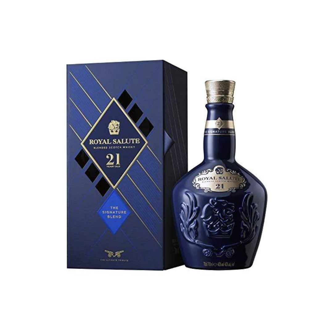 Chivas Royal Salute 21 Year Old Blended Scotch Whisky – Balboa's Chivas Royal Salute 21 Year Old Blended Scotch Whisky – Balboa's