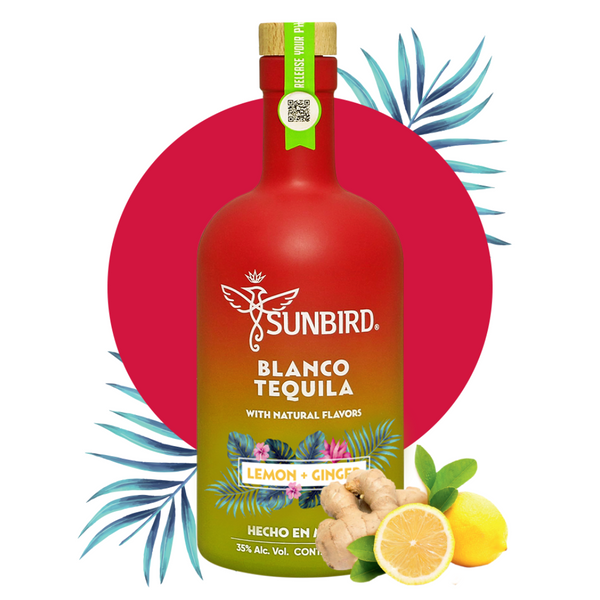 Sunbird Blanco Tequila Lemon + Ginger