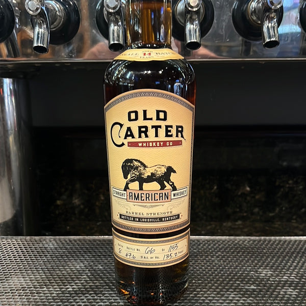Old Carter Straight American Whiskey Barrel Strength Batch 8