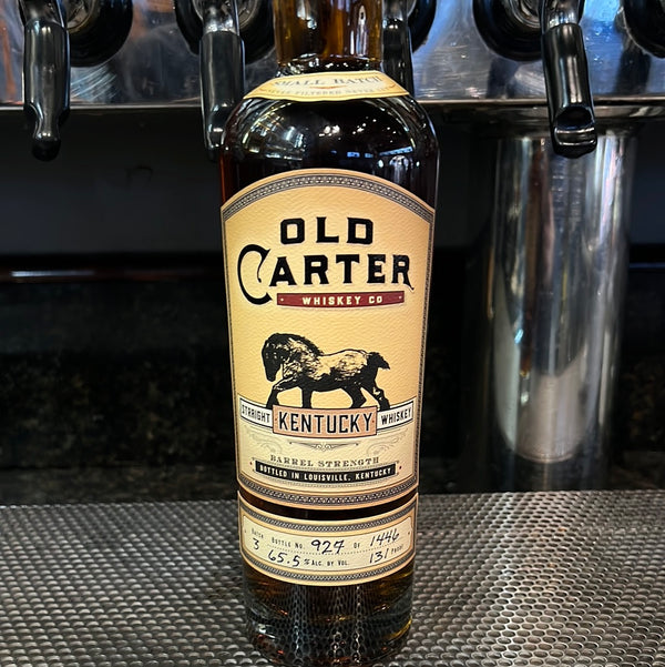 Old Carter Straight Kentucky Whiskey - Small Batch 3